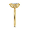 Linny - 14K Yellow Gold Pear Shape Bezel Set Diamond Engagement Ring