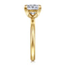 Lark - 14K Yellow Gold Princess Cut Solitaire Engagement Ring