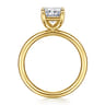 Unite - 14K Yellow Gold Radiant Cut Solitaire Diamond Engagement Ring