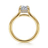 Aldon - 14K Yellow Gold Round Solitaire Diamond Engagement Ring - 0.08 ct
