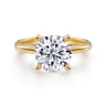 Ali - 14K Yellow Gold Diamond Engagement Ring