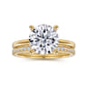 Ali - 14K Yellow Gold Diamond Engagement Ring