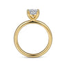 Lark - 14K Yellow Gold Round Solitaire Engagement Ring