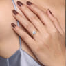 Lark - 14K Yellow Gold Round Solitaire Engagement Ring