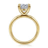 Lark - 14K Yellow Gold Round Solitaire Engagement Ring