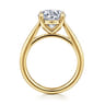 Bambi - 14K Yellow Gold Round Solitaire Diamond Engagement Ring