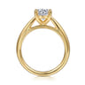 Bambi - 14K Yellow Gold Round Engagement Ring