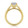 Bambi - 14K Yellow Gold Round Solitaire Diamond Engagement Ring