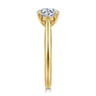 Bambi - 14K Yellow Gold Round Solitaire Diamond Engagement Ring