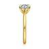 Bambi - 14K Yellow Gold Round Solitaire Diamond Engagement Ring