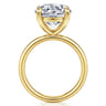 Unite - 14K Yellow Gold Round Solitaire Diamond Engagement Ring