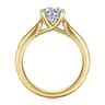 Jamie - 14K Yellow Gold Round Diamond Engagement Ring