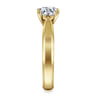 Jamie - 14K Yellow Gold Round Diamond Engagement Ring