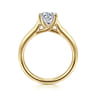 Helen - 14K Yellow Gold Round Diamond Engagement Ring