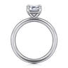 Lark - Platinum Emerald Cut Solitaire Engagement Ring