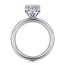 Lark - Platinum Oval Solitaire Engagement Ring