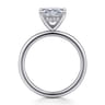 Cari - Platinum Princess Diamond Engagement Ring - 0.06 ct