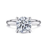 Lark - Platinum Round Solitaire Engagement Ring