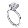 Lark - Platinum Round Solitaire Engagement Ring