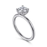 Lark - Platinum Round Solitaire Engagement Ring
