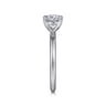 Lark - Platinum Round Solitaire Engagement Ring