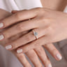Lark - Platinum Round Solitaire Engagement Ring