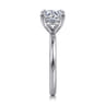 Lark - Platinum Round Solitaire Diamond Engagement Ring