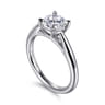 Bambi - Platinum Round Solitaire Diamond Engagement Ring
