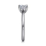 Bambi - Platinum Round Solitaire Diamond Engagement Ring