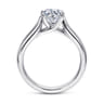Helen - Platinum Round Diamond Solitaire Engagement Ring