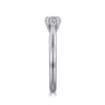 Lauren - Platinum Round Diamond Solitaire Engagement Ring