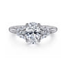 Cami - 14K White Gold Oval Diamond Engagement Ring - 0.3 ct