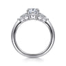Cami - 14K White Gold Oval Diamond Engagement Ring - 0.3 ct