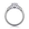 Cami - 14K White Gold Oval Diamond Engagement Ring - 0.3 ct