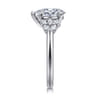 Cami - 14K White Gold Pear Shape Diamond Engagement Ring - 0.3 ct