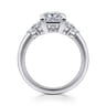 Cami - 14K White Gold Princess Cut Diamond Engagement Ring - 0.3 ct