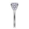 Cami - 14K White Gold Princess Cut Diamond Engagement Ring - 0.3 ct