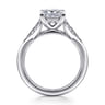 Taye - 14K White Gold Split Shank Princess Cut Diamond Engagement Ring - 0.16 ct