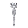Zandra - 14K White Gold Diamond Engagement Ring - 0.71 ct