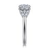 Cami - 14K White Gold Round Diamond Engagement Ring - 0.3 ct