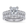 Charleston - 14K White Gold Diamond Engagement Ring - 1.51 ct