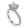 Yale - 14K White Gold Diamond Engagement Ring - 0.75 ct
