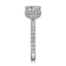 Yale - 14K White Gold Diamond Engagement Ring - 0.75 ct