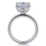Winslow - 14K White Gold Elongated Cushion Diamond Engagement Ring - 0.35 ct