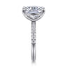 Winslow - 14K White Gold Elongated Cushion Diamond Engagement Ring - 0.35 ct