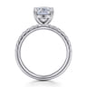 Winslow - 14K White Gold Elongated Cushion Diamond Engagement Ring - 0.35 ct