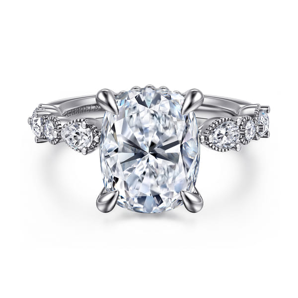 Cushion Cut Engagement Ring