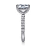Winslow - 14K White Gold Emerald Cut Diamond Engagement Ring - 0.35 ct