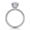 Winslow - 14K White Gold Marquise Shape Diamond Engagement Ring - 0.35 ct