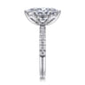 Winslow - 14K White Gold Marquise Shape Diamond Engagement Ring - 0.35 ct